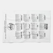 Linge De Cuisine Calendrier - logo, promotion d'entreprise (Horizontal)