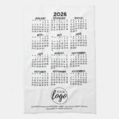 Linge De Cuisine Calendrier - logo, promotion d'entreprise (Vertical)
