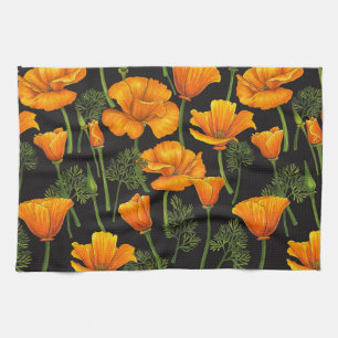 Linge De Cuisine California poppy