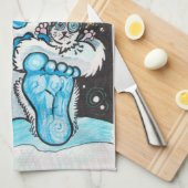 Linge De Cuisine Câlins de vacances Yeti (Quart Plié)