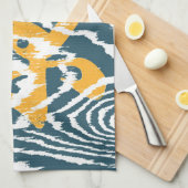 Linge De Cuisine Calligraphie asiatique très Cool (Quart Plié)