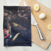 Linge De Cuisine Calling of Saint Matthew, Caravaggio (Quart Plié)