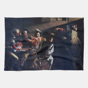 Linge De Cuisine Calling of Saint Matthew, Caravaggio