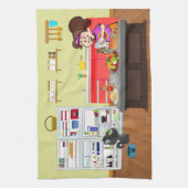 Linge De Cuisine Camarades du petit déjeuner (Vertical)