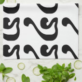 Linge De Cuisine Cambodian Number 4 / Four / ៤ (Buen) Khmer Script (Plié)