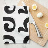 Linge De Cuisine Cambodian Number 6 / Six / ៦ (Pram Muj) Khmer (Quart Plié)