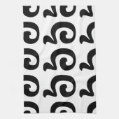 Linge De Cuisine Cambodian Number 6 / Six / ៦ (Pram Muj) Khmer (Vertical)