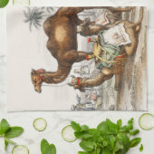 Linge De Cuisine Camel Bactrien, Camel Arabe Ou Dromedaire (Plié)