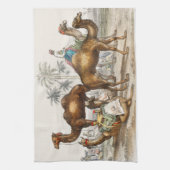 Linge De Cuisine Camel Bactrien, Camel Arabe Ou Dromedaire (Vertical)