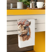 Linge De Cuisine Camel de Noël, personnalisable