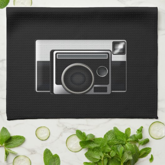 Linge De Cuisine Caméra de cinéma rétro (Plié)