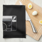 Linge De Cuisine Caméra de cinéma rétro (Quart Plié)