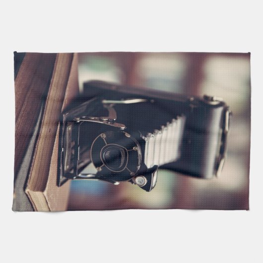 Linge De Cuisine Caméra vintage (Horizontal)