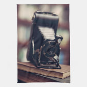 Linge De Cuisine Caméra vintage (Vertical)