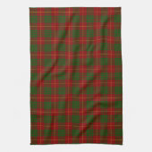 Linge De Cuisine Cameron tartan rouge vert plaid (Vertical)