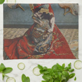 Linge De Cuisine Camille Monet en costume japonais par Claude Monet (Plié)