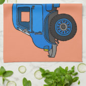 Linge De Cuisine Camion bleu (Plié)