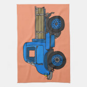 Linge De Cuisine Camion bleu (Vertical)