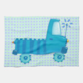 Linge De Cuisine Camion bleu (Horizontal)