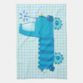 Linge De Cuisine Camion bleu (Vertical)