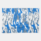 Linge De Cuisine Camion bleu eau glacée (Horizontal)