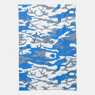 Linge De Cuisine Camion bleu eau glacée
