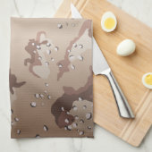 Linge De Cuisine Camo du désert (Quart Plié)