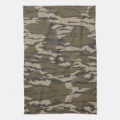 Linge De Cuisine Camo du fond de la terre (Vertical)