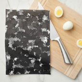 Linge De Cuisine Camo Feuille écarse (Quart Plié)