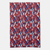 Linge De Cuisine Camo patriotique (Vertical)