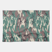 Linge De Cuisine Camo vert (Horizontal)