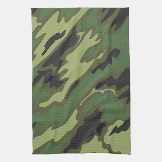 Linge De Cuisine Camouflage (Vertical)
