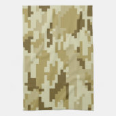 Linge De Cuisine Camouflage 8 bits pour désert numérique / Camo (Vertical)