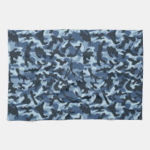 Linge De Cuisine Camouflage bleu (Horizontal)
