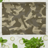 Linge De Cuisine Camouflage central (Plié)