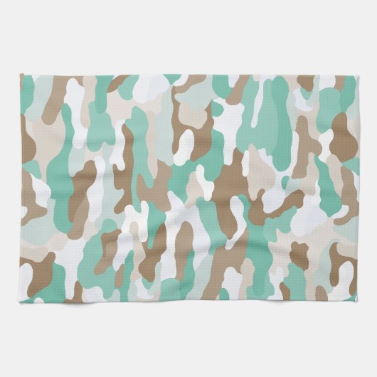 Linge De Cuisine Camouflage côtier (Horizontal)