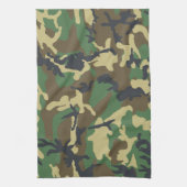 Linge De Cuisine Camouflage de la Marine verte Camouflage Motif Cam (Vertical)
