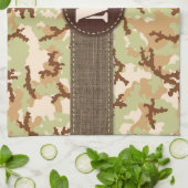 Linge De Cuisine Camouflage du désert (Plié)