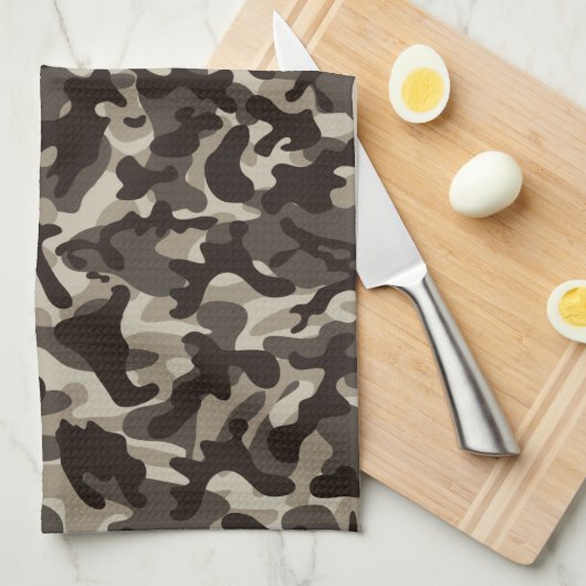 Linge De Cuisine Camouflage du quartier fermé (Quart Plié)