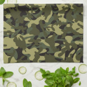 Linge De Cuisine Camouflage Euro Spring (Plié)