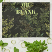 Linge De Cuisine Camouflage fractal (Plié)