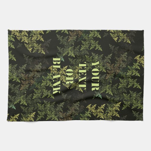 Linge De Cuisine Camouflage fractal (Horizontal)