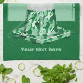 Linge De Cuisine Camouflage rd cône drôle de cône de circulation (Plié)