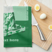 Linge De Cuisine Camouflage rd cône drôle de cône de circulation (Quart Plié)