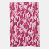 Linge De Cuisine Camouflage rose (Vertical)
