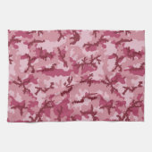 Linge De Cuisine Camouflage rose (Horizontal)