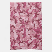 Linge De Cuisine Camouflage rose (Vertical)