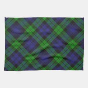 Linge De Cuisine Campbell Clan Tartan Plaid Black Watch