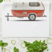 Linge De Cuisine Camper Teardrop Classic Retro Thunder_Cove (Plié)