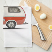 Linge De Cuisine Camper Teardrop Classic Retro Thunder_Cove (Quart Plié)